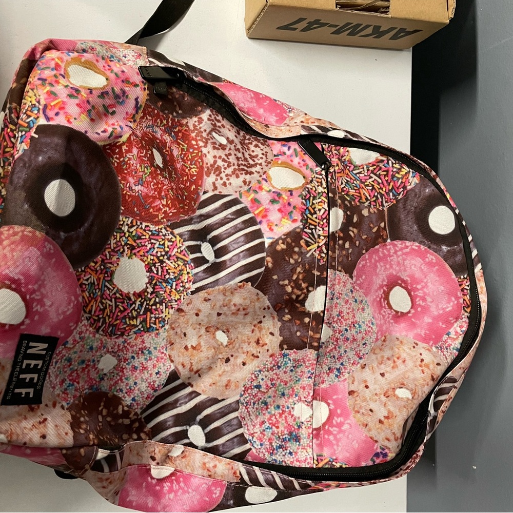 Neff Donut Print Backpack